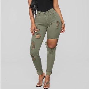FASHION NOVA Glistening Jeans